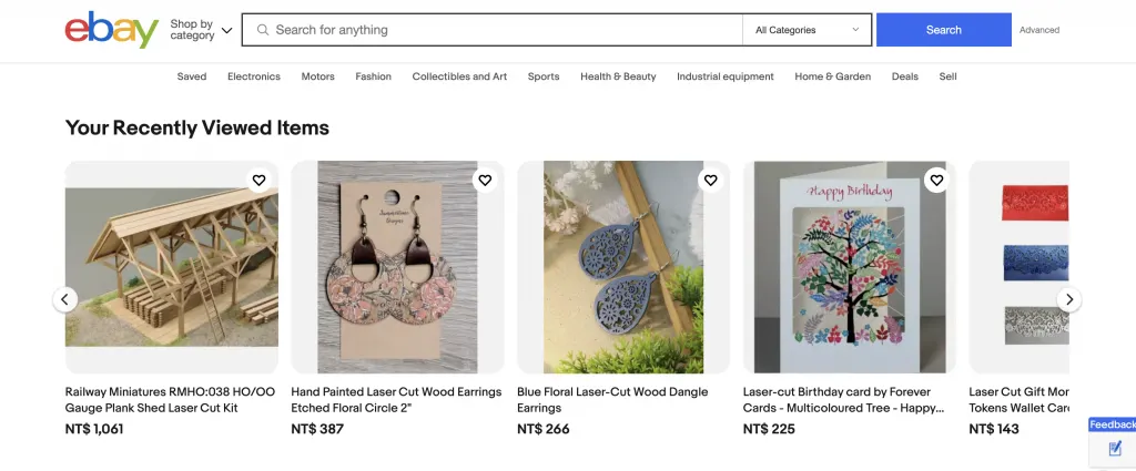 eBay marketplace example