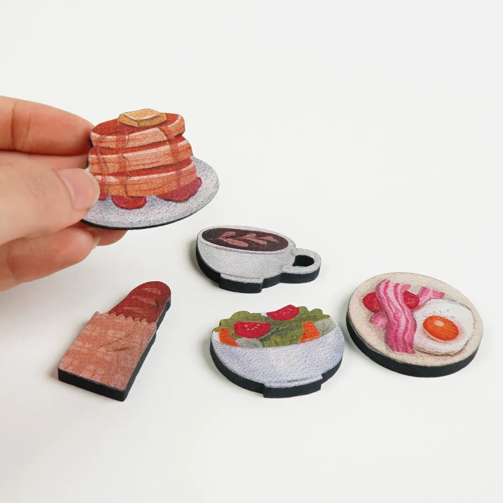 Dessert magnet design files in Beam Studio