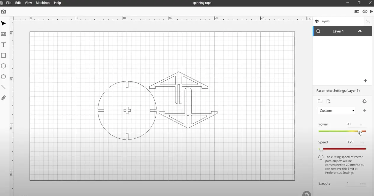 Laser Cutter 101 machine setup lesson