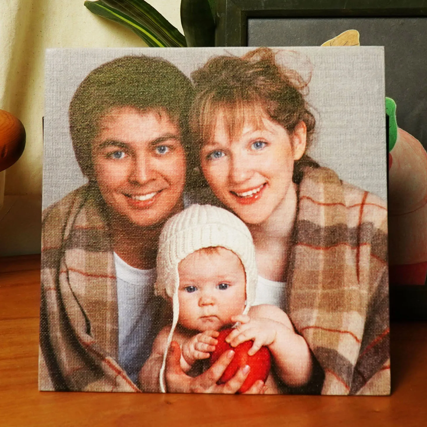 Printed family photo