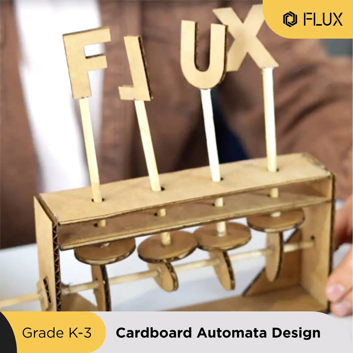 Cardboard automata character project