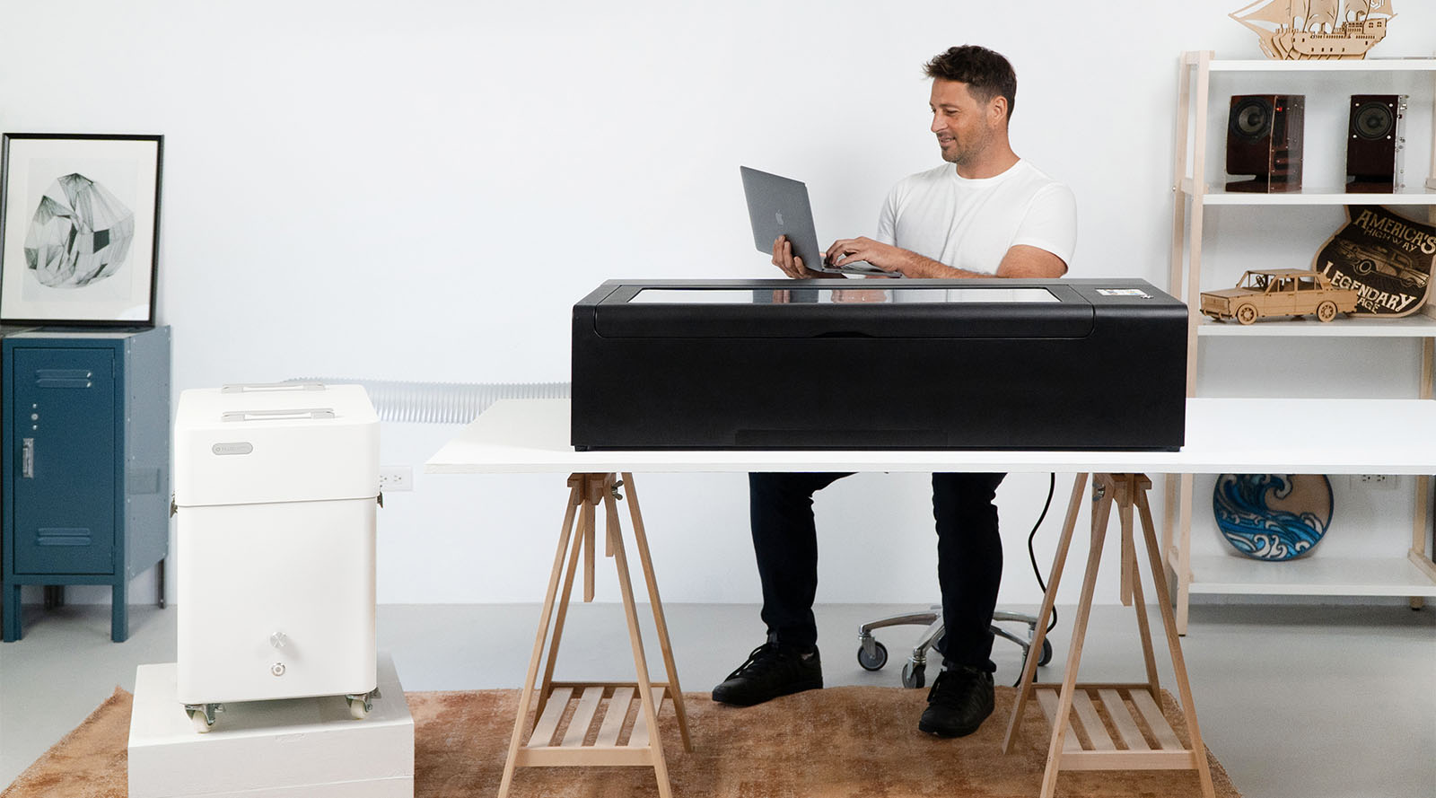 Beam Air Pro in a compact studio