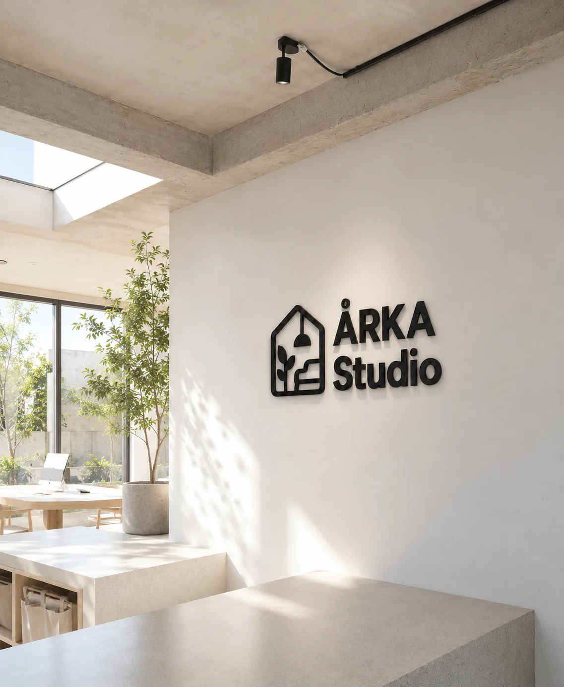 Acrylic Logo Wall Sign
