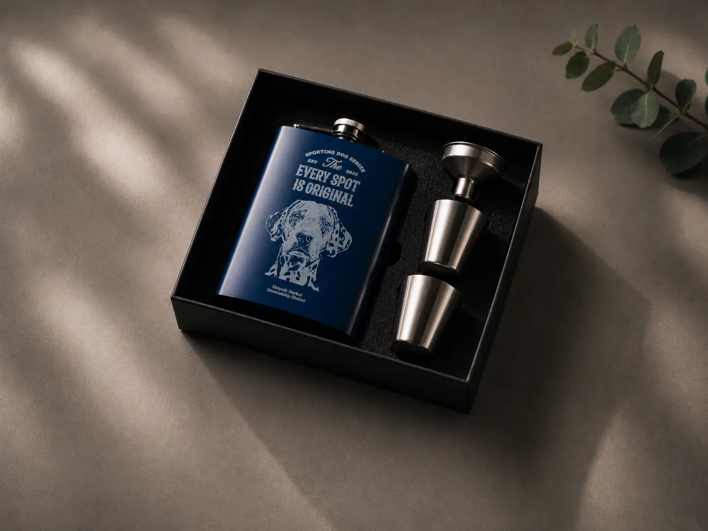 Personalized Flask Gift Set