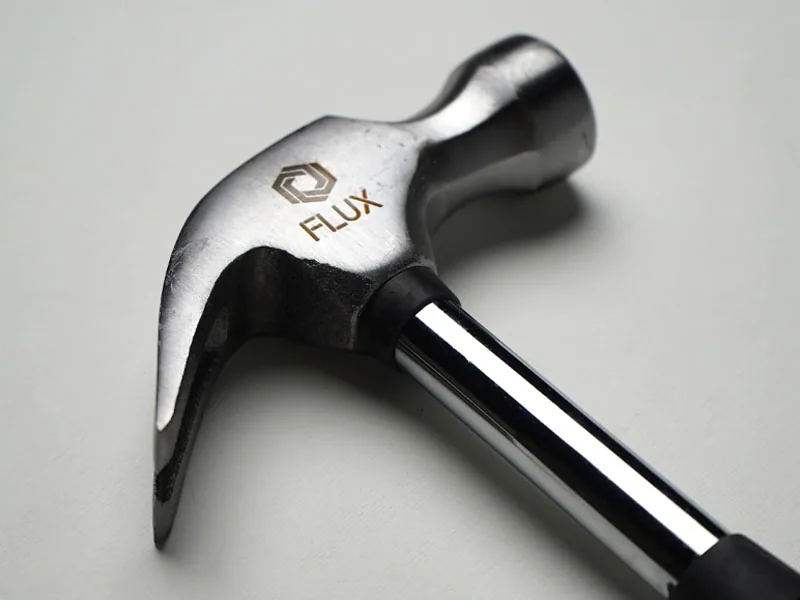 Promark Portal marking a coated metal pen