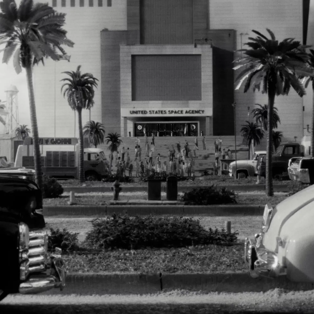 The finished Cape Canaveral miniature as it appears on screen