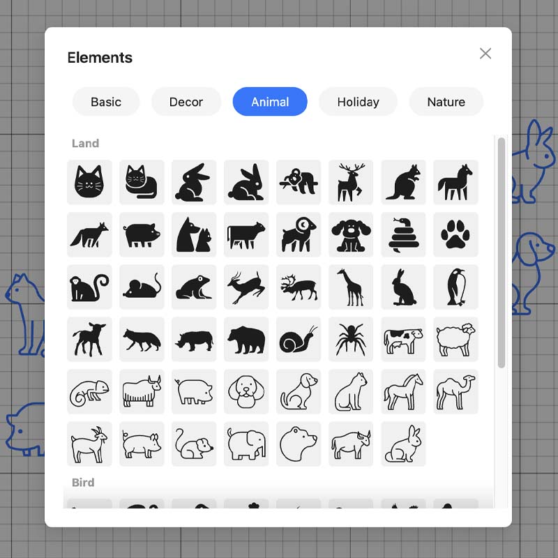Millions of Curated Design Assets