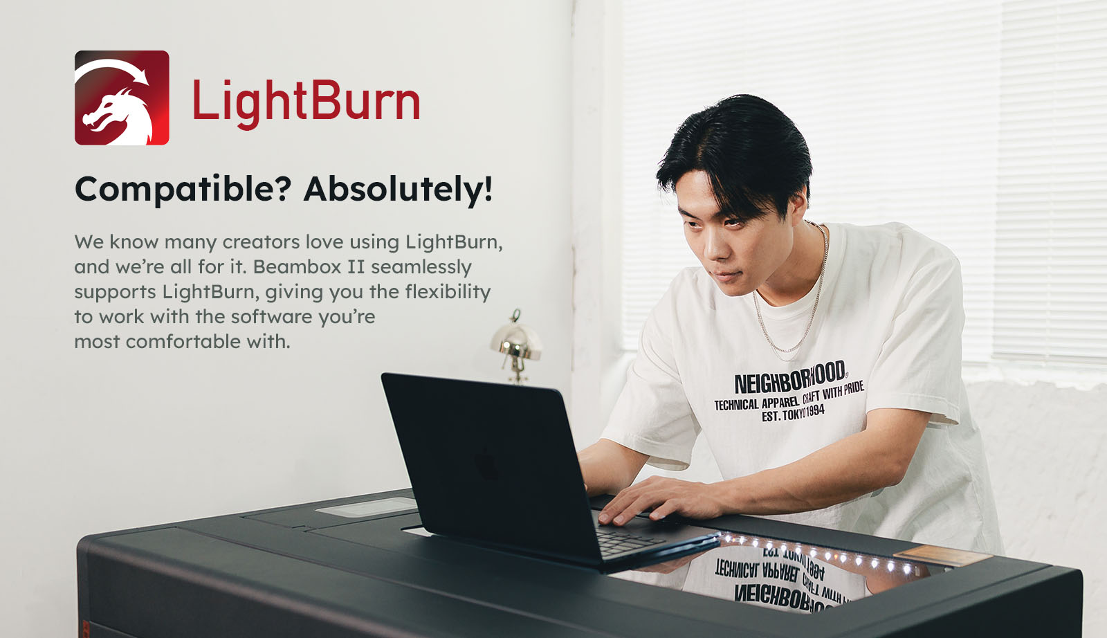 Beambox II LightBurn support